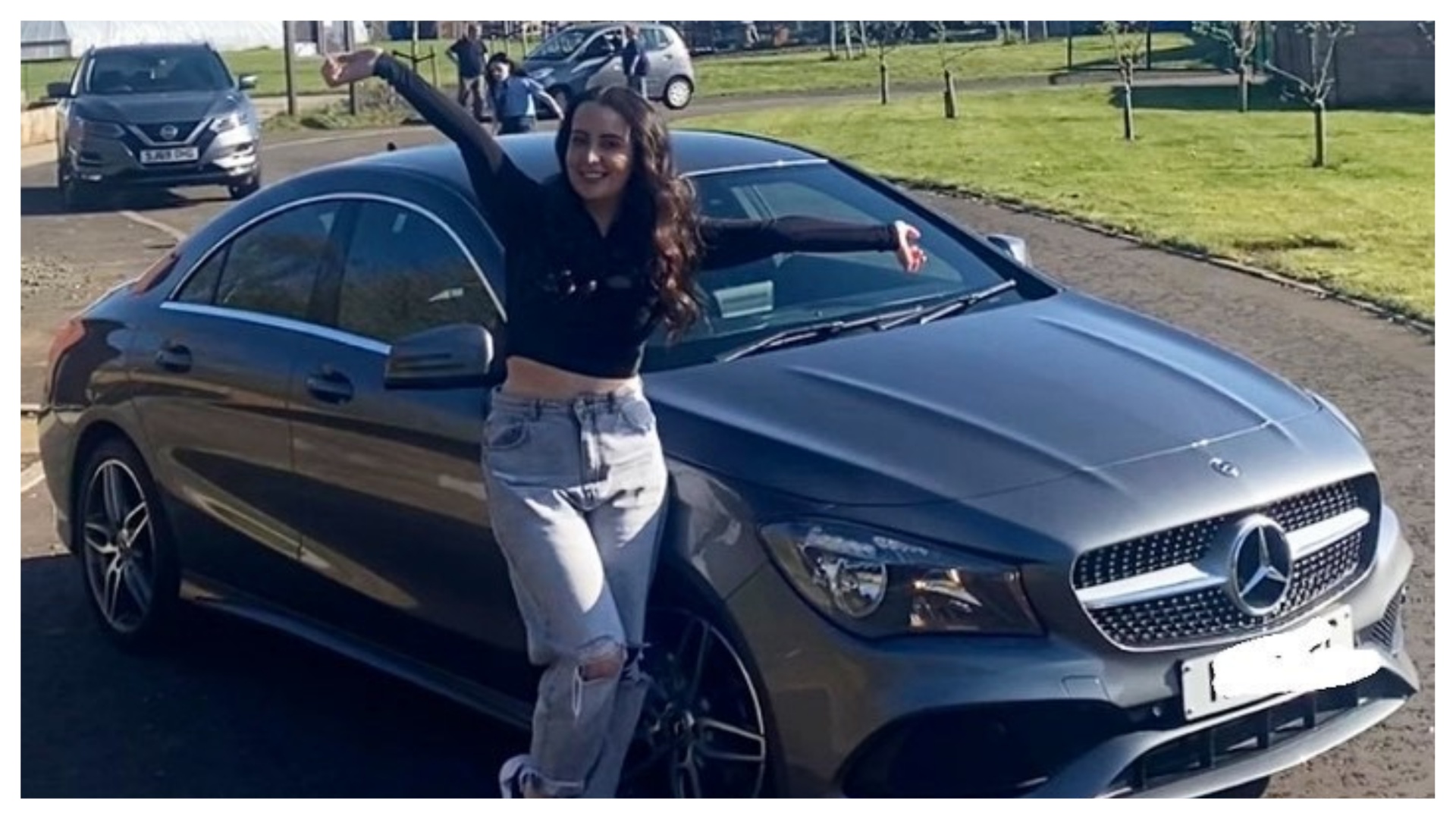 The nurse has been able to buy a new Merc from her writing career royalties