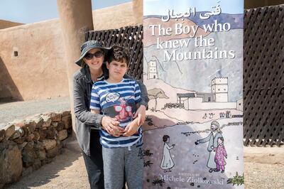 Michele Ziolkowski and her son, Suhail. Photo: Michele Ziolkowski