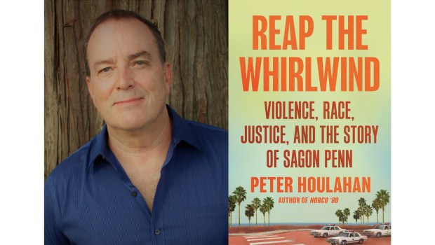 Author Peter Houlahan's new true-crime book, "Reap the Whirlwind: Violence, Race, Justice, and the Story of Sagon Penn," explores the story of a deadly encounter between a young Black man and two San Diego police officers in the mid '80s. (Photo courtesy of Counterpoint Press)