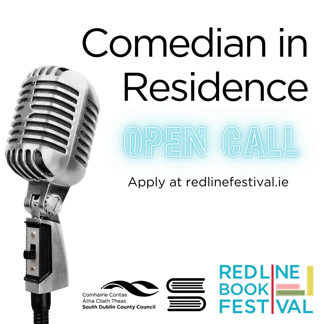 Red Line Book Festival Offers €5000 Grant for Comedian Writer in Residence 2024