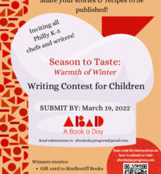 A Book a Day Recipe Writing Contest underway for K-5 students