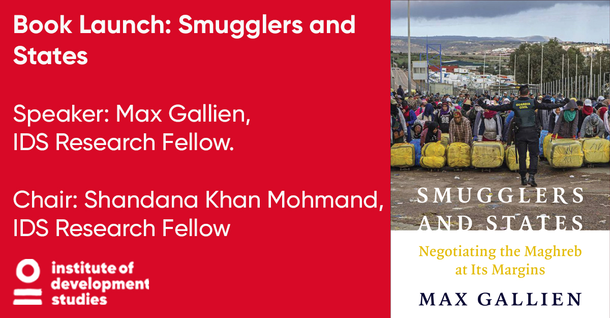 Book launch: Smugglers and States Book launch: Smugglers and States