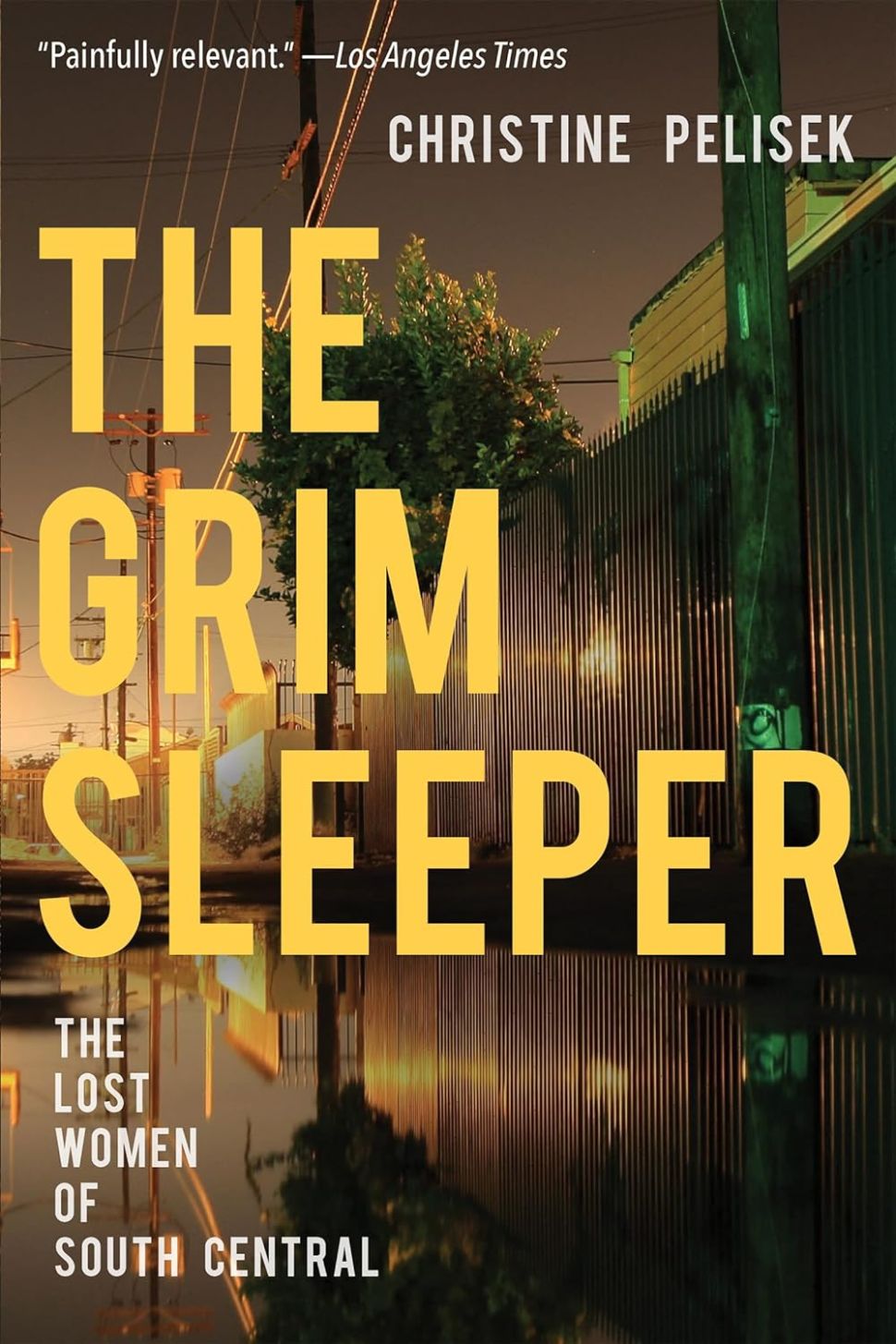 A book cover with a picture of a house at night