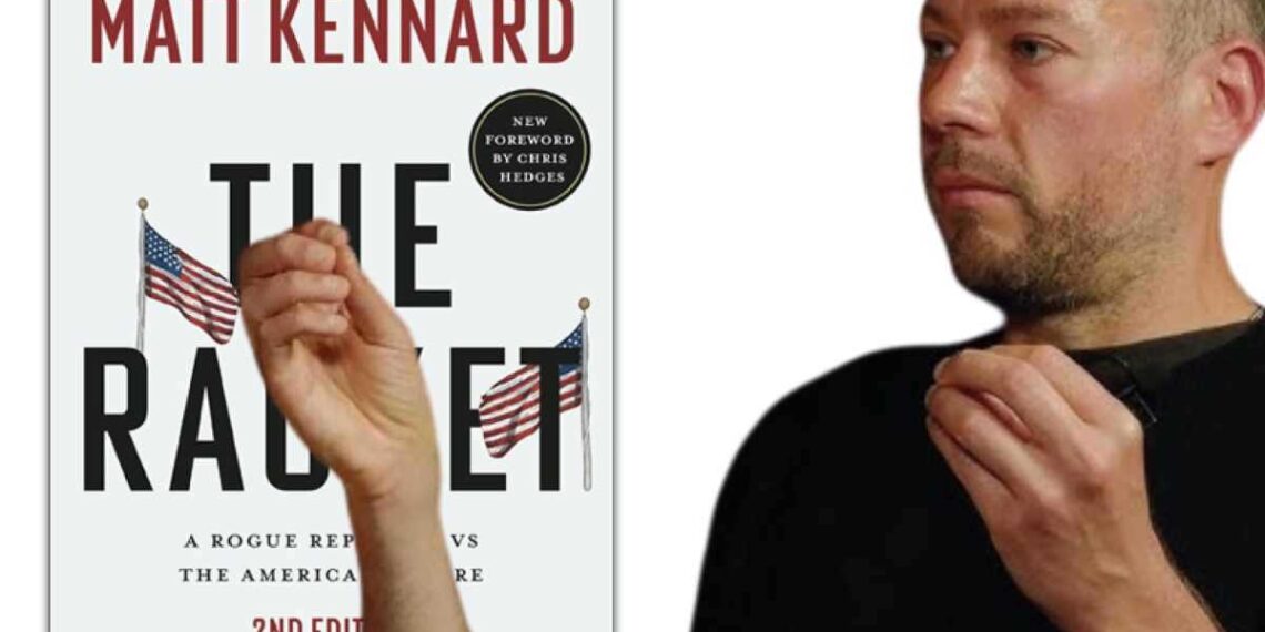 Matt Kennard’s new book exposes US hegemony