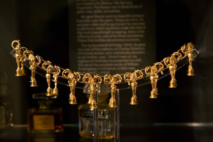Walt Disney Family Museum - Lillian's Oscar charm bracelet