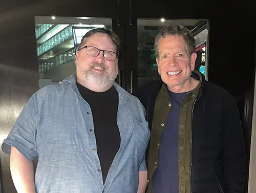 Will Harris and David Zucker, one of the co-directors and writers of Airplane!