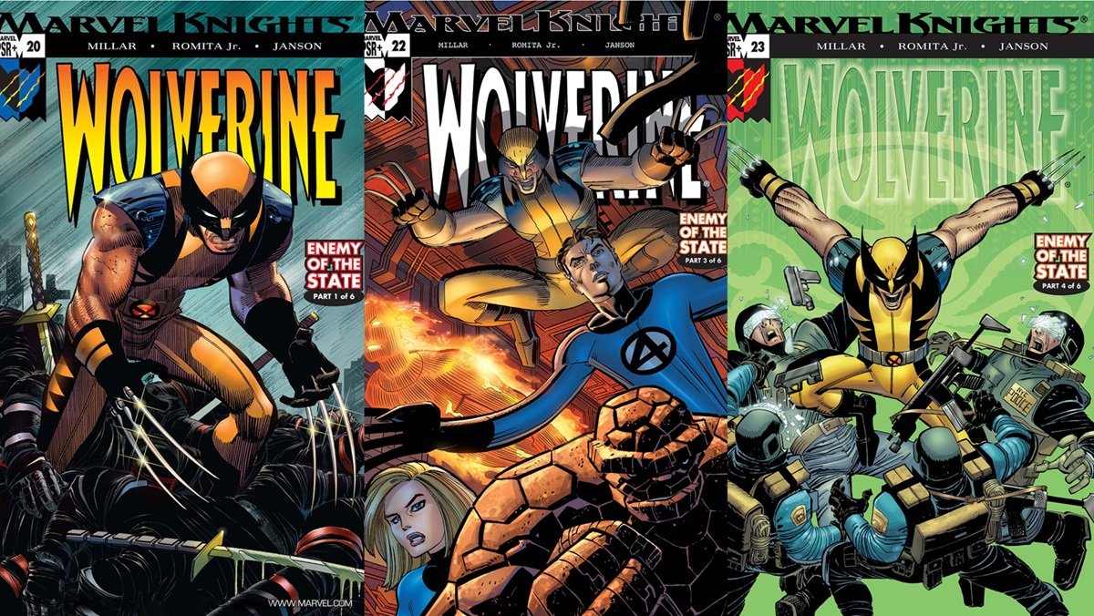 John Romita Jr.'s cover art for Wolverine.
