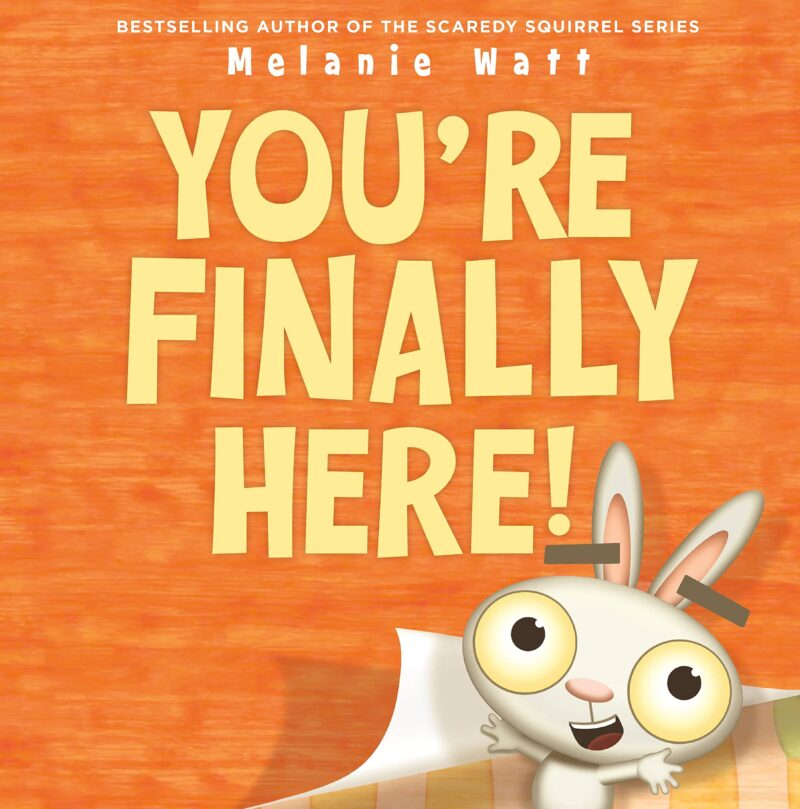 Children's book You're Finally Here as an example of first day of school books