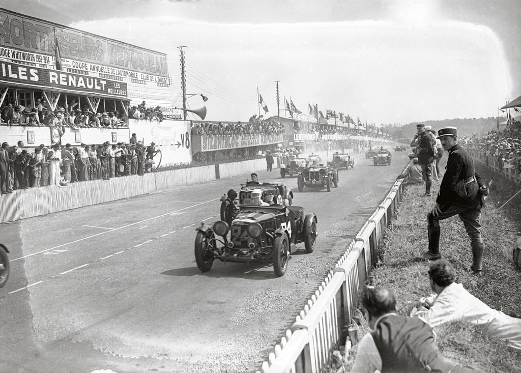 A view of the 24 Hours of Le Mans race from 1934. Photo: Handout