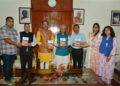 Governor releases collection of poems titled “Pahad Par Indradhanush”