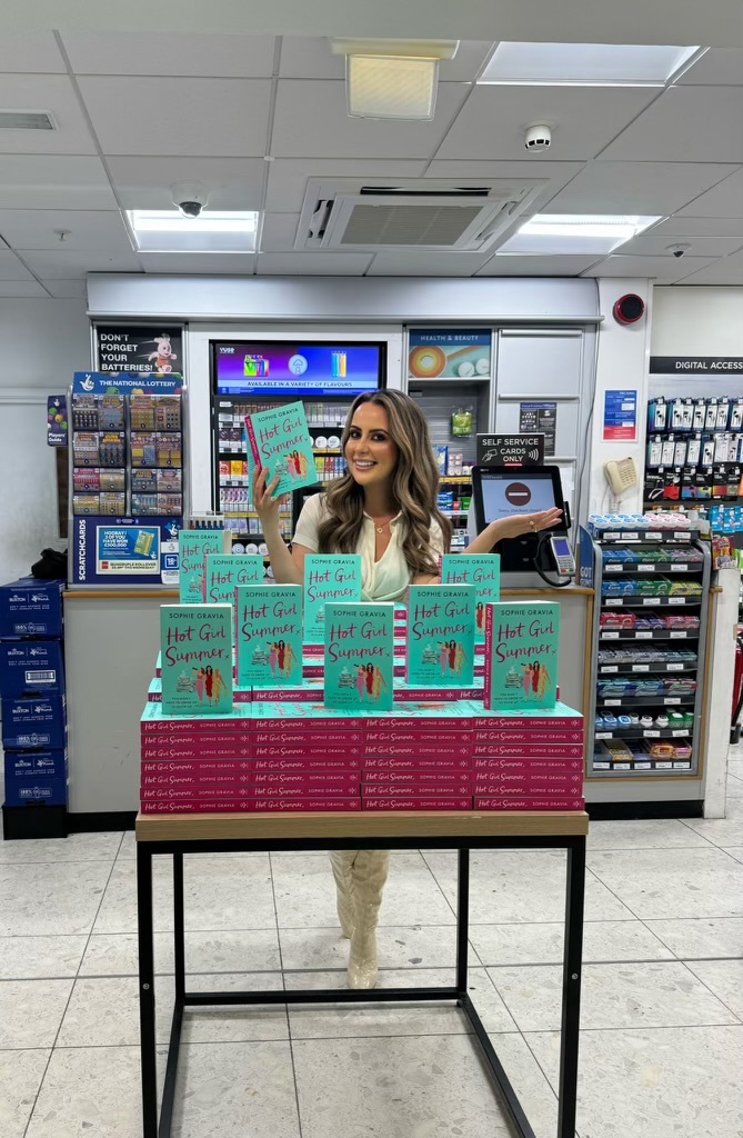 Sophie's latest book Hot Girl Summer is already on sale at airports