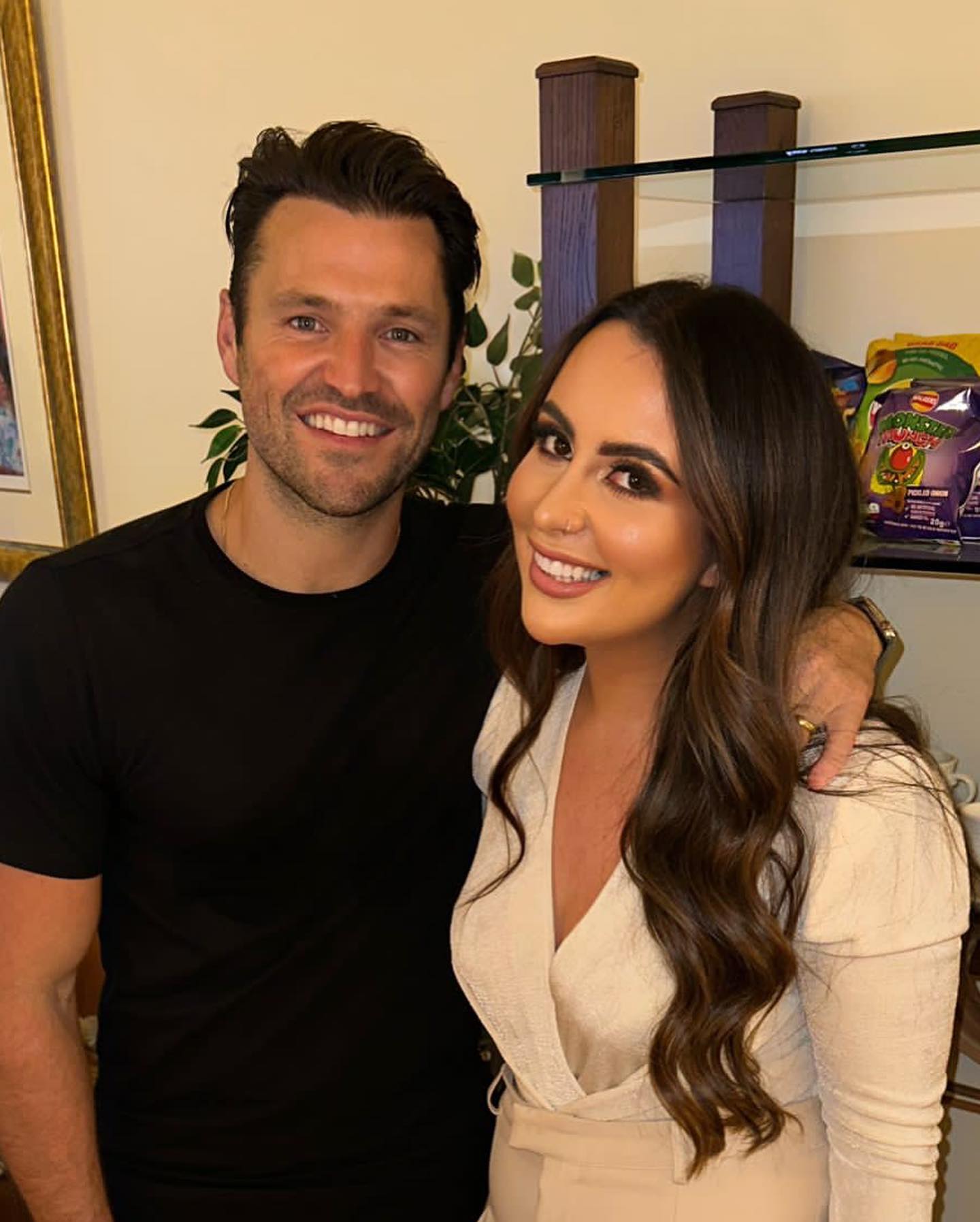 Sophie met Michelle Keegan's hubby Mark Wright at a previous event