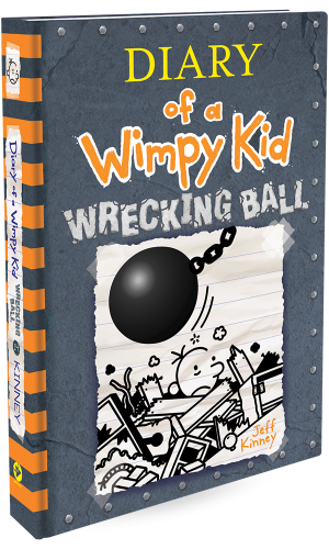 Best Overall:Diary of a Wimpy Kid: Wrecking Ball by Jeff Kinney