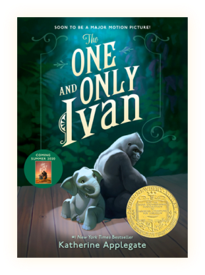 Best True Story:The One and Only Ivan by Katherine Applegate and Patricia Castelao