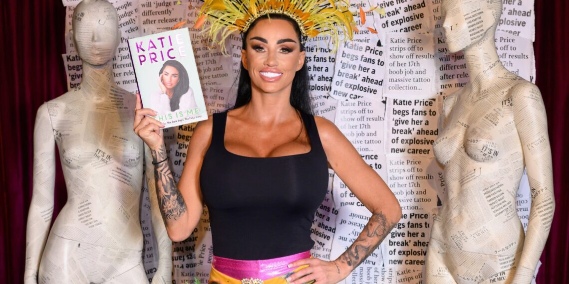 Katie Price takes a savage swipe at Gladiators star fiance in new book