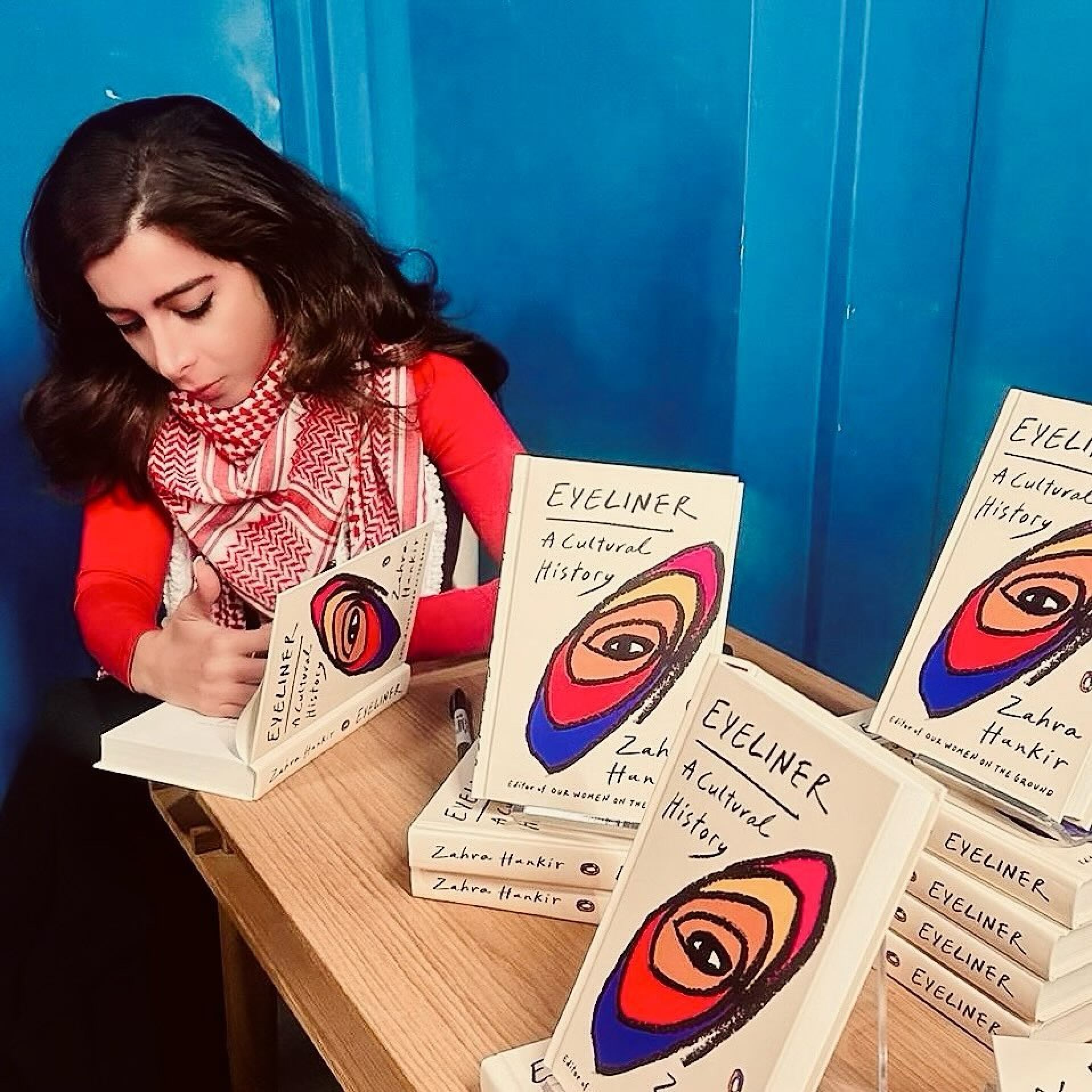 Author Zahra Hankir’s new book is titled Eyeliner: A Cultural History, published in November 2023