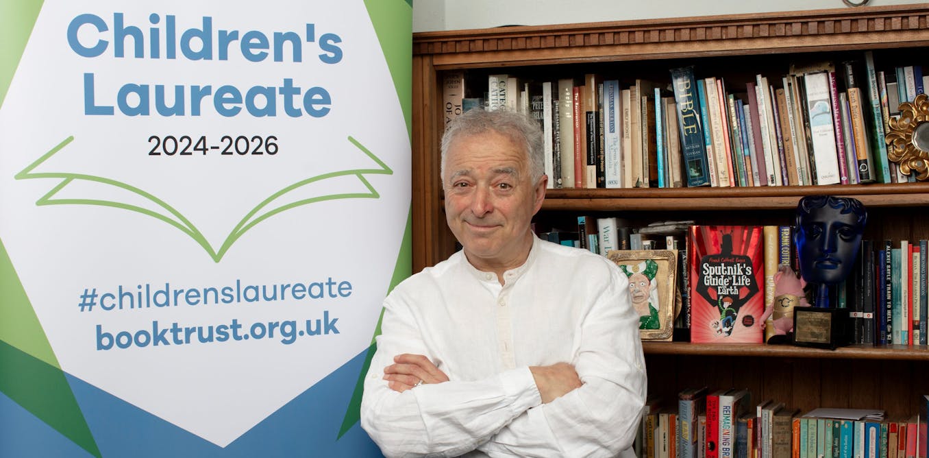 Frank Cottrell-Boyce is the new children’s laureate – four reasons he’s the perfect choice Frank Cottrell-Boyce is the new children’s laureate – four reasons he’s the perfect choice