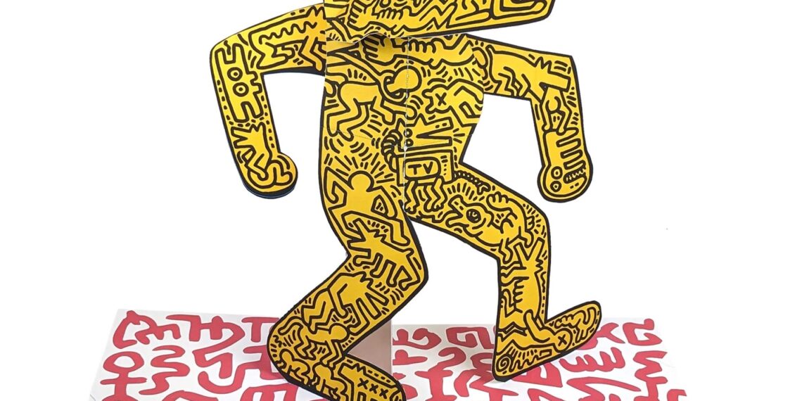 Iconic Artworks by Keith Haring Pop Up in a Vibrant New Book — Colossal