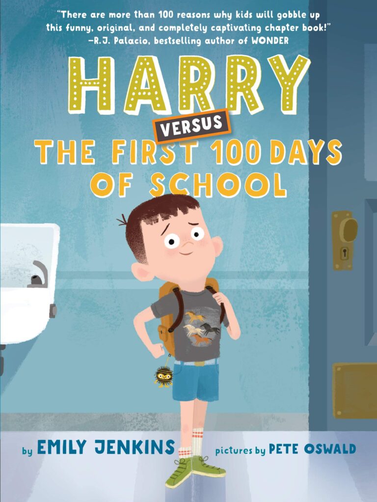 Children's book cover Harry vs. The First Day of School