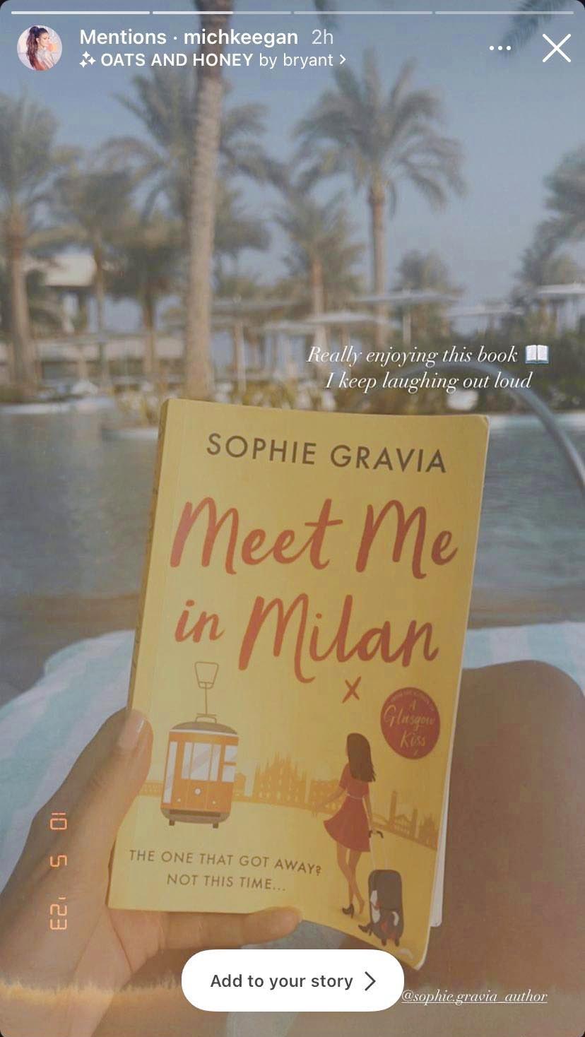 The TV star sent sales sky high when she shared a snap of one of Sophie's books