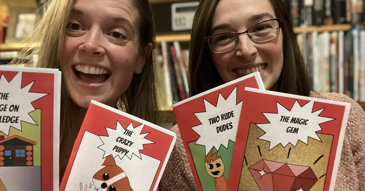 These NH teachers wanted to make phonics fun. So they wrote their own comic books.