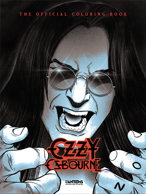 ozzy coloring book cover