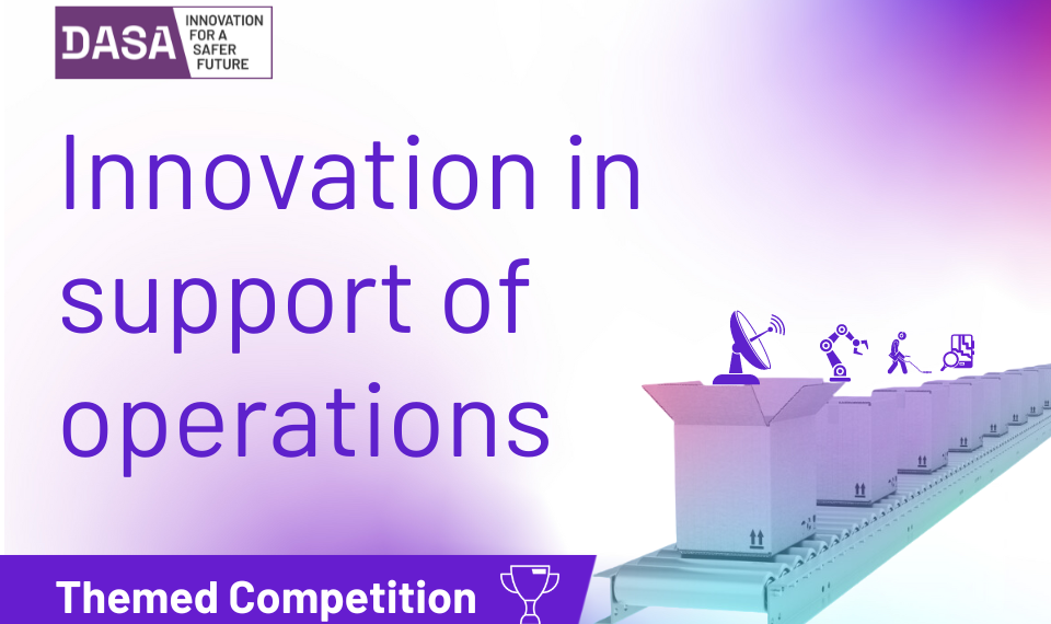 DASA calls for novel innovations in new fast paced competition