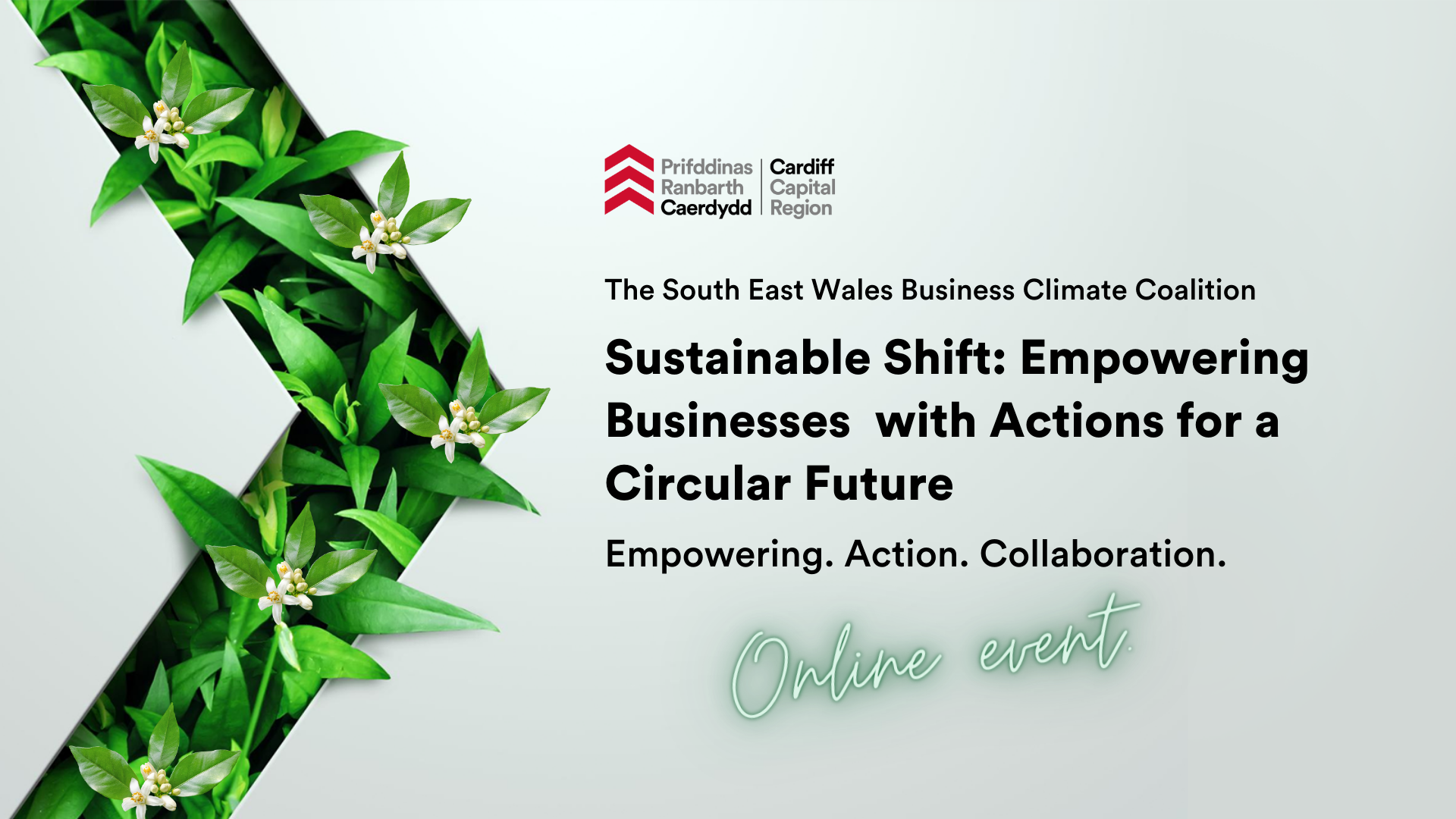 South-East Wales Business Climate Coalition Event – Last chance to book your space