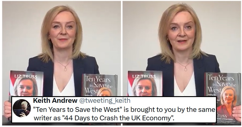 Liz Truss peddled her new book in peak cringeworthy mode – 17 one-star reviews