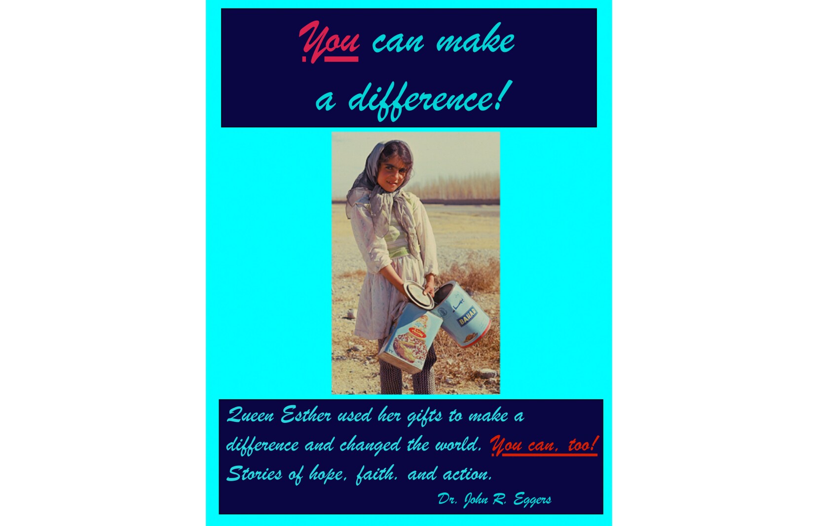 John Eggers releases new book, ‘You Can Make a Difference’
