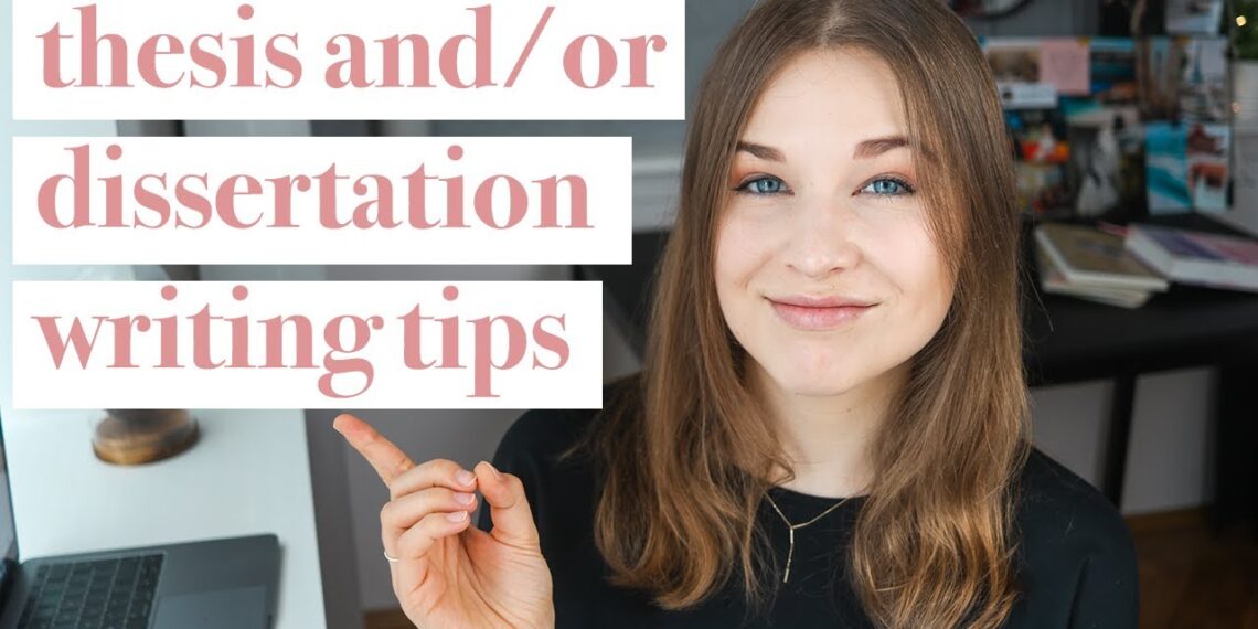 How to write a Master’s Thesis  – Academic writing tips and advice for writing a dissertation