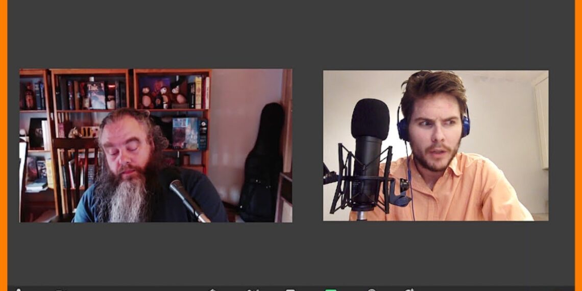 Patrick Rothfuss LOSES IT during zoom interview