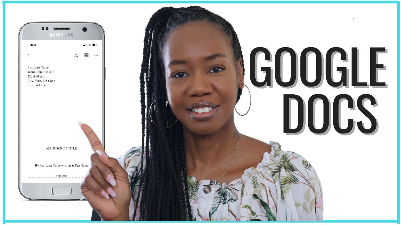 How To Write A Book On Your Phone Using Google Docs