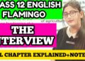 The interview class 12|The interview class 12 in hindi|Class 12 English The interview class 12|The interview class 12 in hindi|Class 12 English