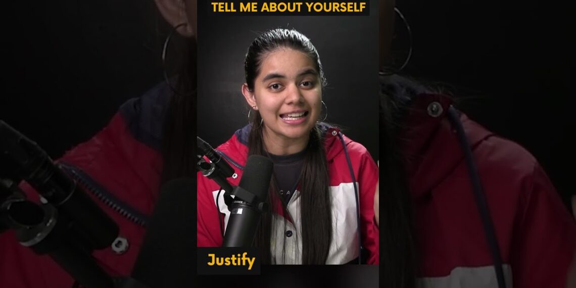 Tell me about yourself | Interview Question #1