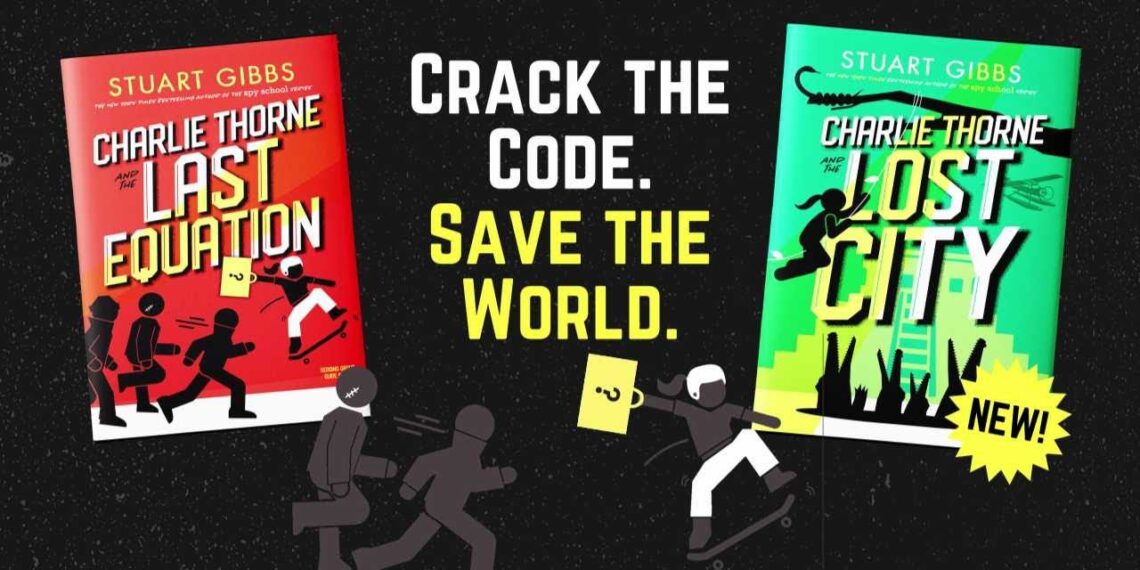 Charlie Thorne and the Lost City by Stuart Gibbs I Book Trailer
