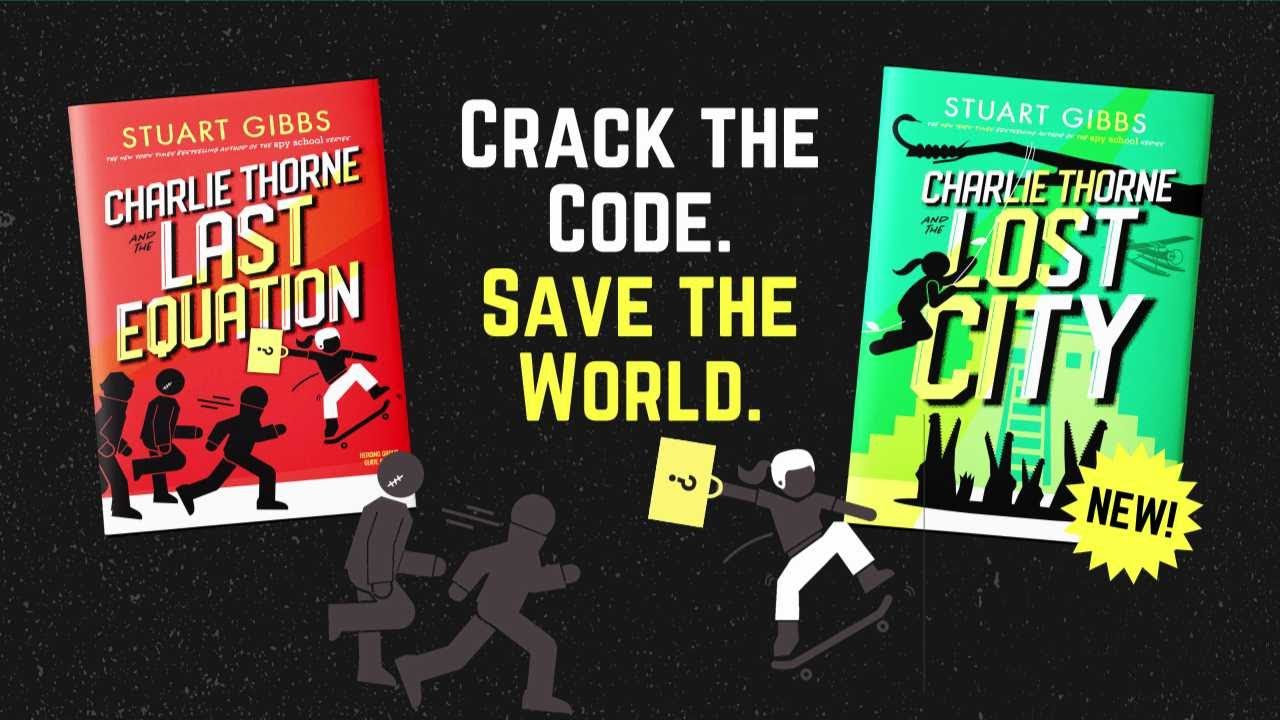Charlie Thorne and the Lost City by Stuart Gibbs I Book Trailer
