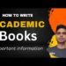 How to write book | academic book writing process