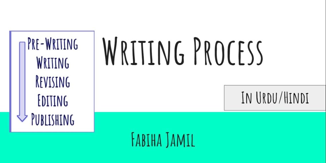 Writing Process/In Urdu/Hindi