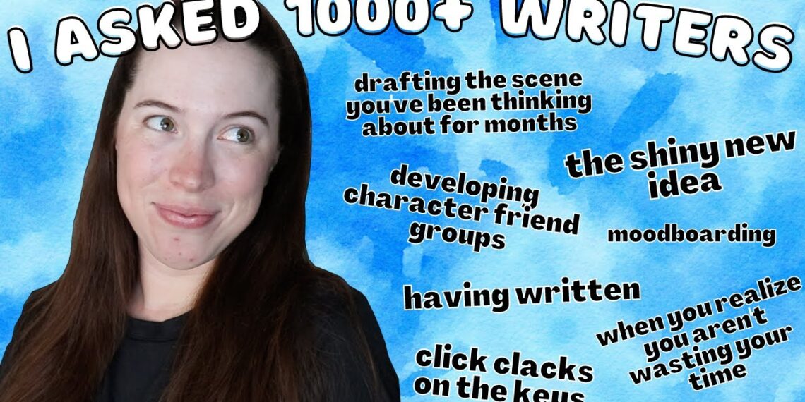 Asking 1000+ writers their FAVORITE little thing about the writing process (& then comparing them)