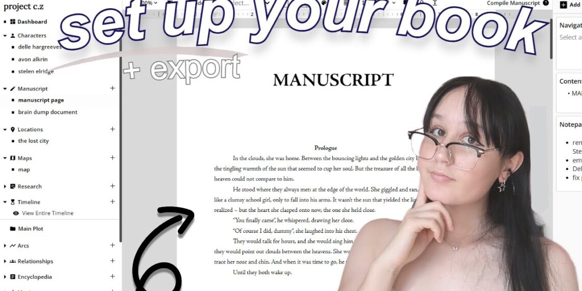HOW TO FORMAT AND EXPORT YOUR MANUSCRIPT📄₊˚. (for publishing) step-guide