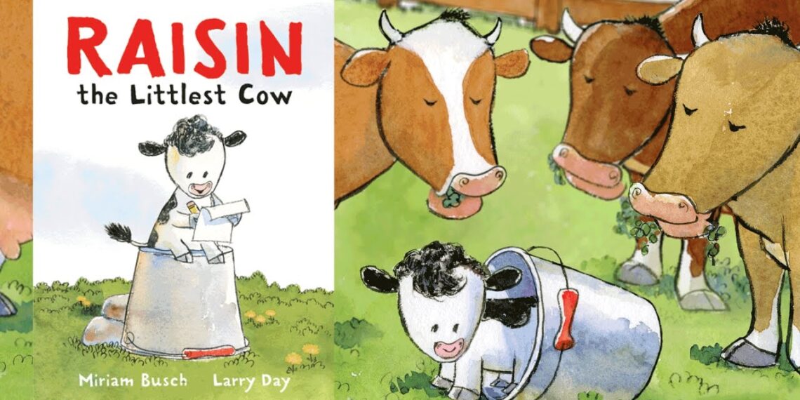 RAISIN, THE LITTLEST COW | Book Trailer | #TodayILearned: New Beginnings!