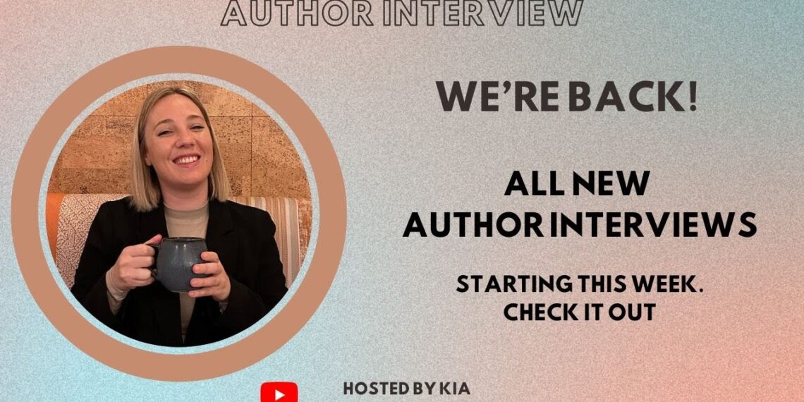 We’re back! All new author interviews coming soon!