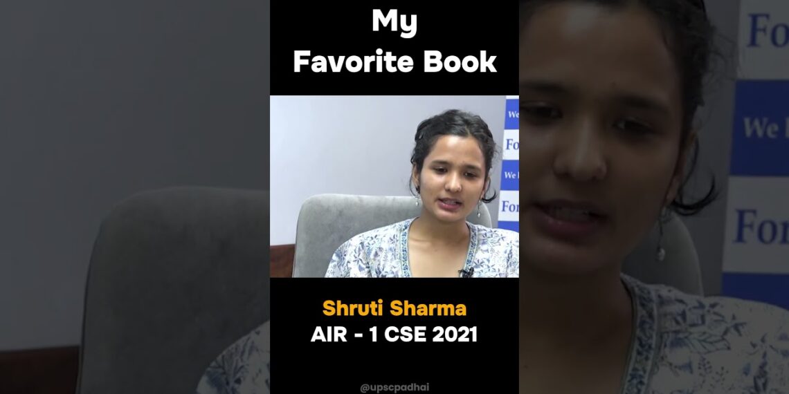 My Favorite Book | Ft. Shruti Sharma | #shorts #lbsnaa