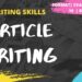 Article Writing | How to write an Article | Format | Example | Exercise | Writing Skills