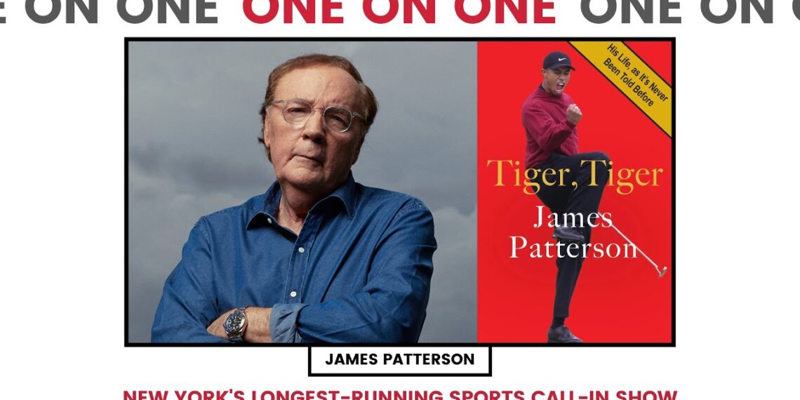 James Patterson Talks New Tiger Woods Book | One on One Interview