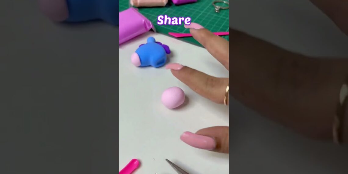 Cutest BTS Keychain DIY 💜 #shorts #shivangisah #diy #youtubeshorts #youtubepartner  @ShivangiSah7