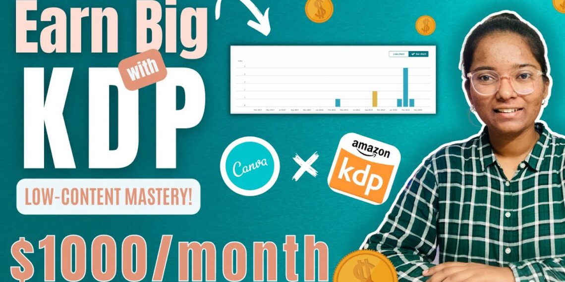 Easy Side Hustle For Beginners 🚀 | Complete Tutorial | No writing required | KDP – Low content books