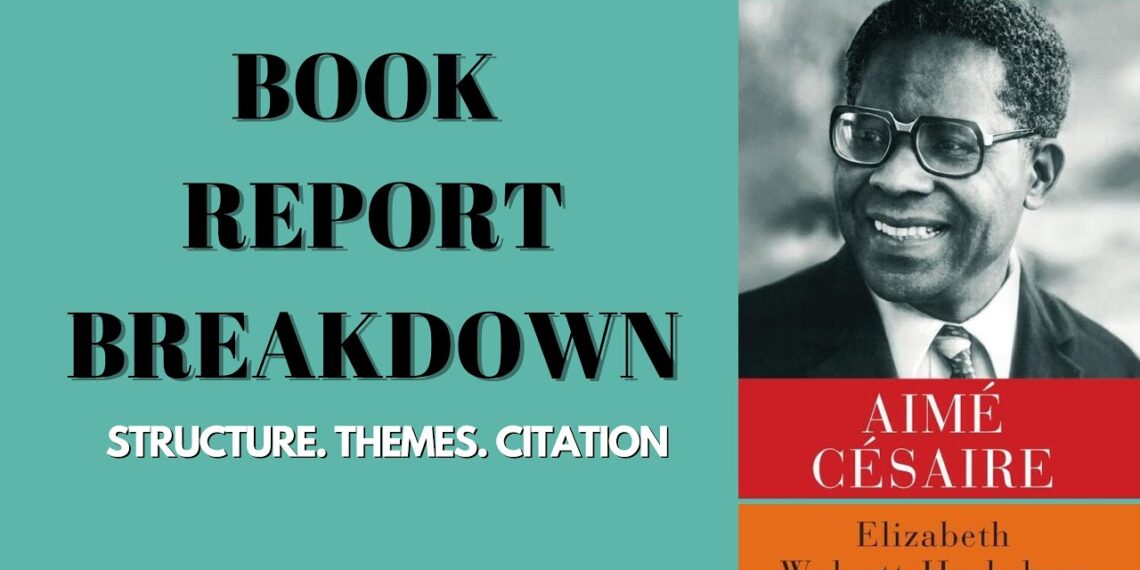 How to write a Book Report for Aimé Césaire by Elizabeth Walcott-Hackshaw | UWI | Animated