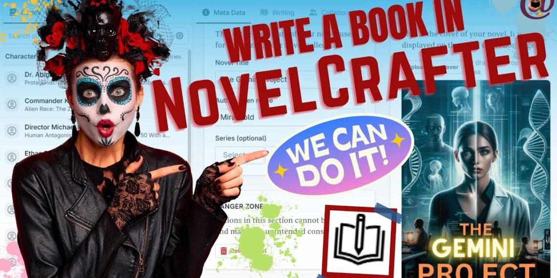 🌟  Write a Book in NovelCrafter AI  🌟